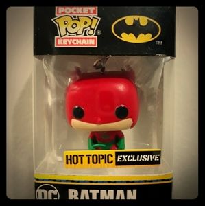 Hot Topic Pocket Funko Exclusive Batman Keychain